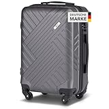 Xonic Design Reisekoffer - Hartschalen-Koffer mit 360° Leichtlauf-Rollen - hochwertiger Trolley mit...